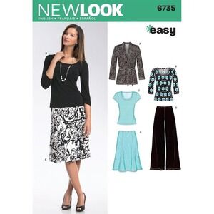 Misses Dressy Outfit - Sewing Pattern - NEW - New Look 6735
